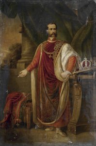 Emperor Franz Joseph I by Adolf von Schallberg